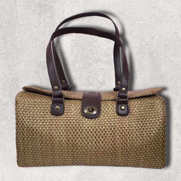 TRISTAN woven bag,purse, satchel - Picture 1 of 8